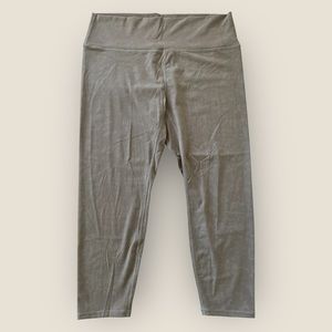 ZYIA Active Green Stonewashed Hi-Rise 7/8 Leggings (16-18)